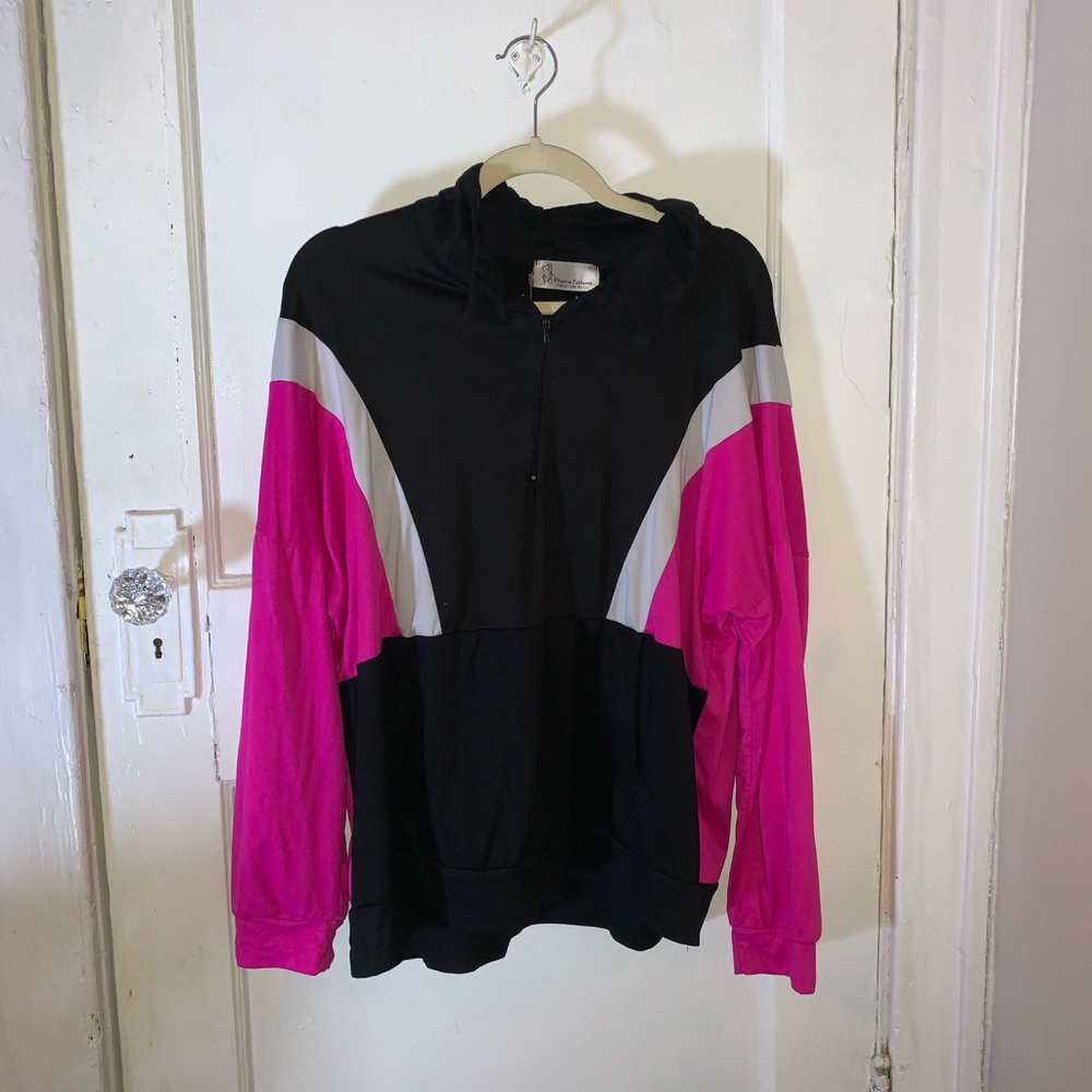 Retro running jacket